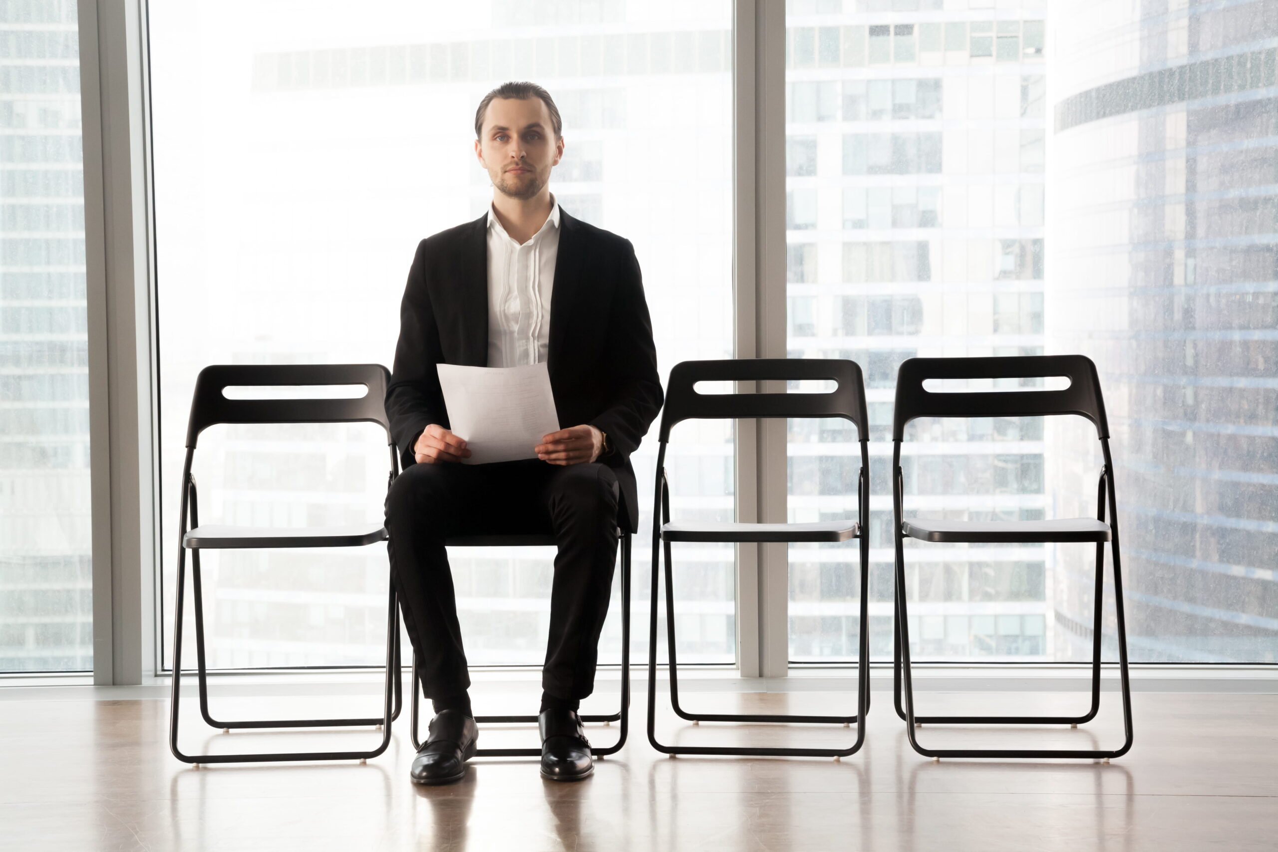 beginner preparing for interview confidently