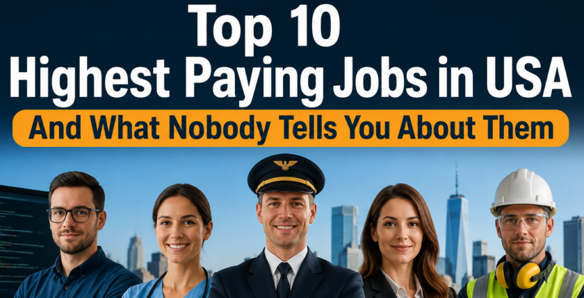 Top 10 Highest Paying Jobs in USA
